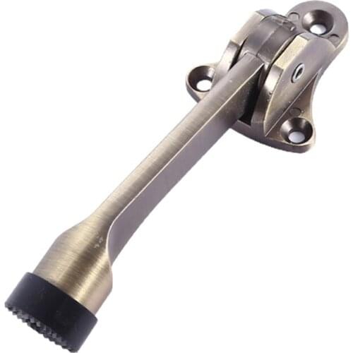 YYSD Stainless Steel Silent Door Stopper Anti-damage Easy Pedal Kick Down Door Stop Heavy Duty Wall Protector Multiple Colour