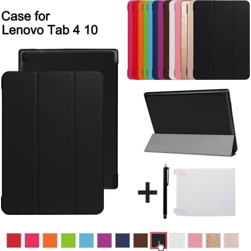Magnetic Case For Lenovo TAB 4 10, TB-X304N/F/L, Funda tablet Lenovo Tab 4 10 Case Tab4 10 10.1" 2017 Ultra Slim Stand Cover
