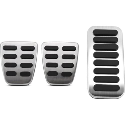 Car Fuel Brake Rest Foot Pedal Cover for Kia K2 Rio SOUL Ray Venga/Hyundai Verna Solaris i20 iX20 iX25 HB20 Creta Accessories