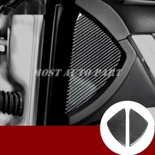 Carbon Fiber Front Car Door Edge Trim Cover For Benz C Class W204 S204 2007-2013 Car accesories interior Car decoration