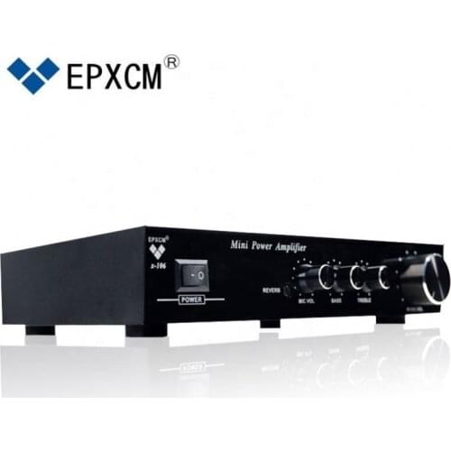 Professional High Quality Karaoke Mini Power Mixer Amplifier Speaker