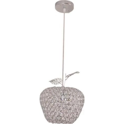 Simple Iron apple chandelier diameter 15CM led lamps living room bedroom chandeliers E27 led lustre light chandelier lighting