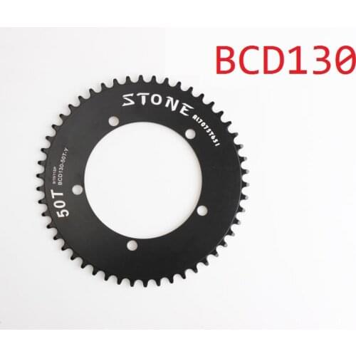 Folding Bike BCD130 Chain-ring Chain wheel Circle Narrow Wide 50T 52 58 60T 1 x System 9 to 12 speed aero style ring