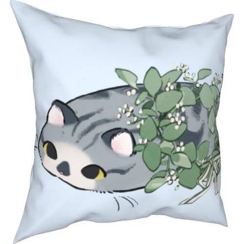 Supernova cat pillow household cotton pillow case sofa seat decorative pillow case car pillow case 45 * 45cm