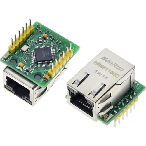 TZT Smart Electronics USR-ES1 W5500 Chip New SPI to LAN/ Ethernet Converter TCP/IP Mod