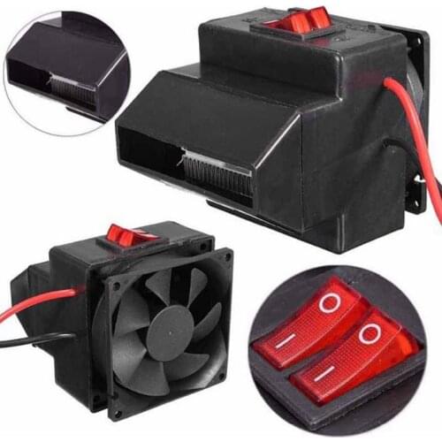 1PCS Car Heater Hot Air Blowers Electric Heaters Defrosters Car Fan Heater Car Hair Dryers Auto Windscreen Window Defroster