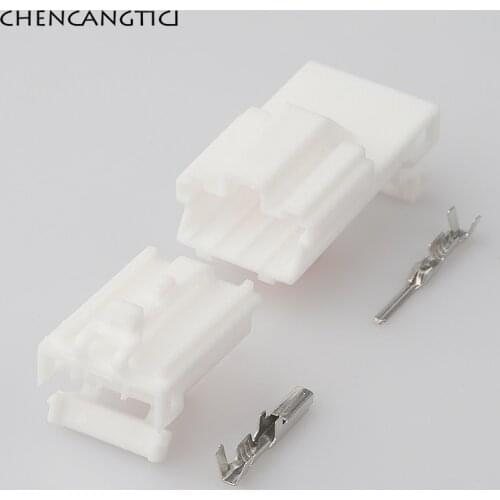5 Sets 4 Pin Way Automotive Electrical Wire Connector Plug Hirschmann Male Female Socket MG620397 DJ7042Y-2-11
