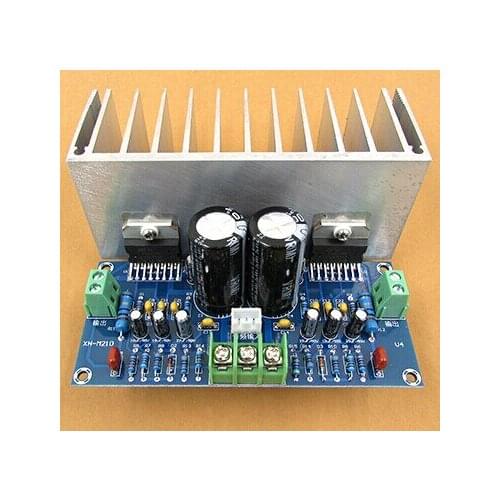 Free Shipping 2.0 Channel TDA7293 100 + 100W HIFI Digital Stereo Audio Amplifier Board + Cable