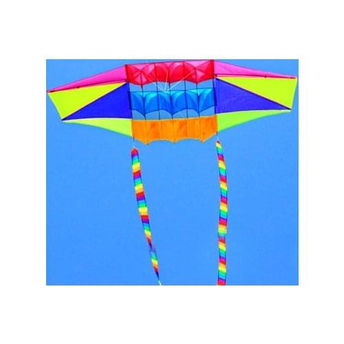 Free shipping high quality large radar kite tails flying toys nylon ripstop fabric 3d kite flying dragon kite factory wholesale
