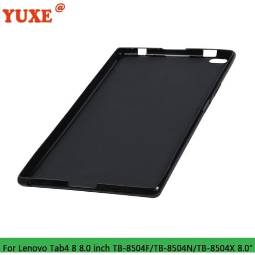 Tablet Case For Lenovo TAB 4 8 TB-8504 TB-8504N TB-8504F TB-8504X Tab4 8.0 inch Funda Back TPU Silicone Anti-Drop Cover