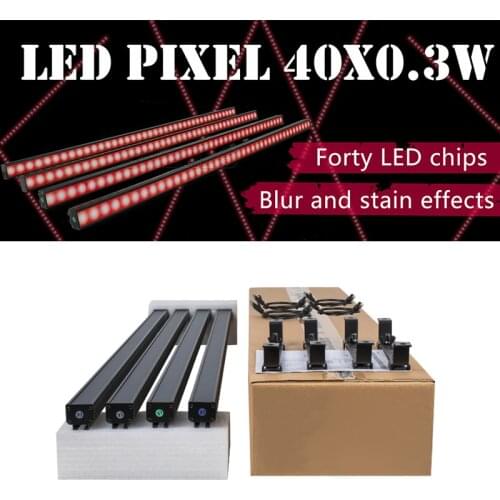Djworld LED Pixel 40x0.3W Wall washer Light Dmx Bar Light Stage Effect Light For DJ Disco Wall Light Professional Disco Lights