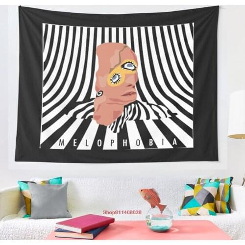Melophobia cage the elephant tapestry Hanging Tapestry Hippie Wall Hanging Blanket Wall Carpet Yoga Mat Home Decor