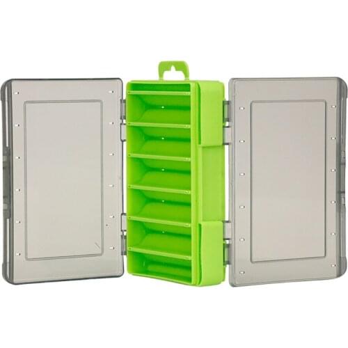 Hot Sale 12 Compartments Fishing Lure Box Minnow Fishing Baits Storage Box Hooks Fishing Accessories Boxes Fishing Tackle Box