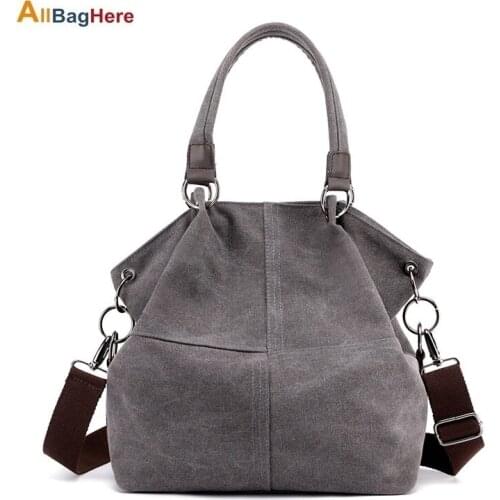 Canvas Female Shopping Work Handbags Fashion Wild Portable Single Shoulder Bags Casual Short-Distance Travel Lady Crossbody Bags