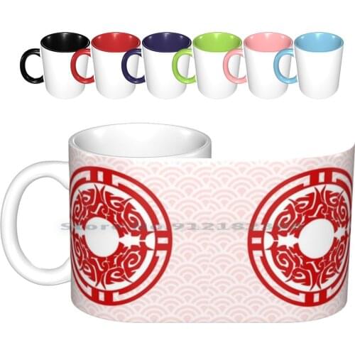Yiling Patriarch Logo Ceramic Mugs Coffee Cups Milk Tea Mug Mo Dao Zu Shi The Grandmaster Of Demonic Cultivation Gusu Lan