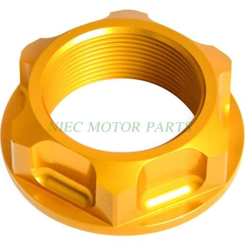 Motorcycle CNC Steering Stem Nut For Suzuki RM125/250 RMZ250 RMZ450 RMX450Z