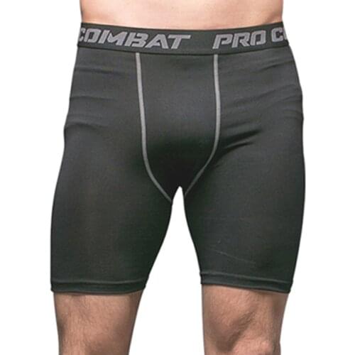 Mens Bodybuilding Shorts Gym Compression Shorts dryfit Running Shorts Men Fitness Sweatshorts Weight Lifting Short MMA Trunks