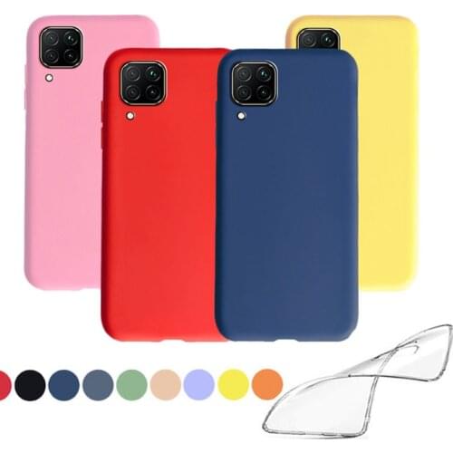 SUREHIN soft case for Huawei P40 lite E pro plus 5G 4G pink green purple transparent silicone cover for Huawei P40 lite case 5G