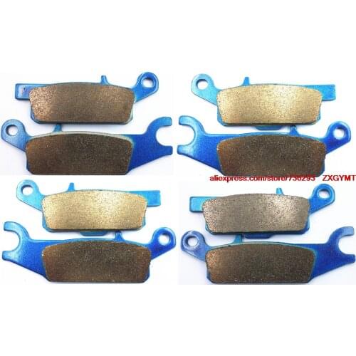 Sintering Atv / Utv Disc Brake Pads Set for YAMAHA YFM700 YFM 700 FGPW Grizzly 2007 & up