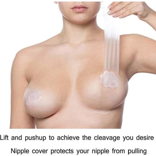 5M/10M Transparent Breast Lift Boob Tape Women Invisible Bra Nipple Cover DIY Waterproof Sticky Strong Support Push Up Stickers