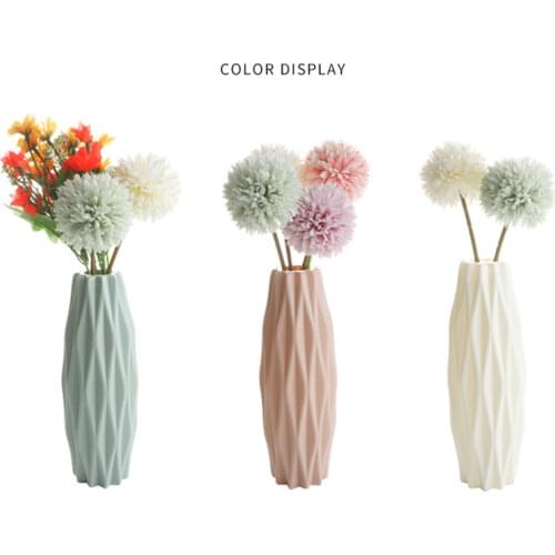 Flower Modern Vases Nordic Style Flower Arrangement Living Room Origami Flower Pot Interior Decor Home Decoration