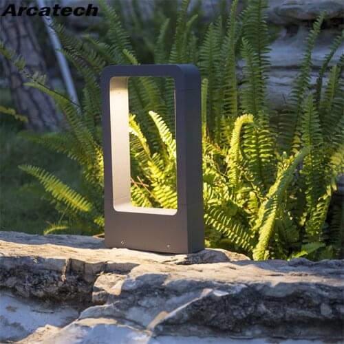 LED Lawn Lamp Floor Lamp Outdoor Waterproof Outdoor Lighting 10W LED Lawn Lamp for Garden Yard Square Lighting AC90-260V NR-31