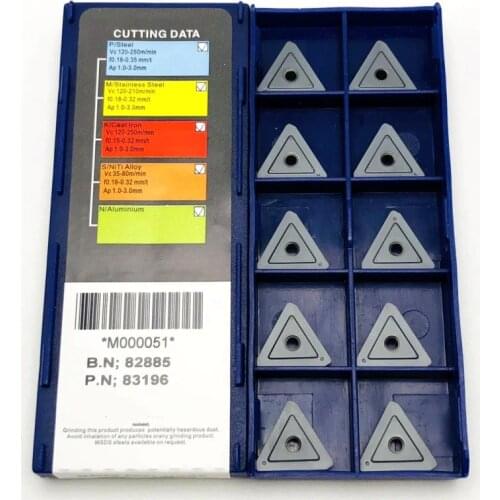 TPKN1603 TPKN 1603 PDTR LT30 hard alloy blade PVD coated external turning tool CNC blade machining stainless steel cast iron