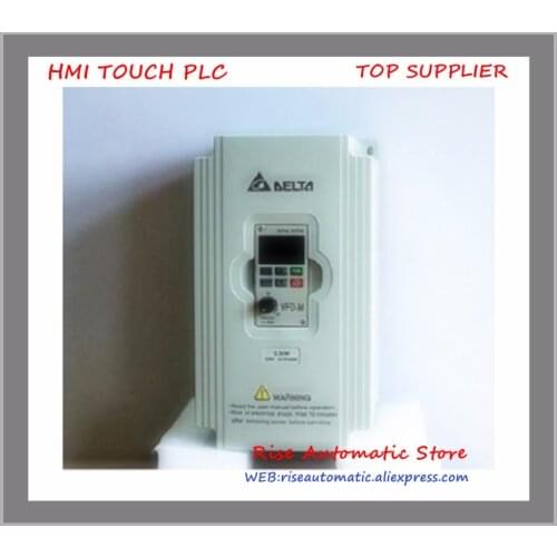 New Original Converter VFD004M21A Single Phase 1 Phase 220V 0.4kW 0.5HP 0.1~400Hz