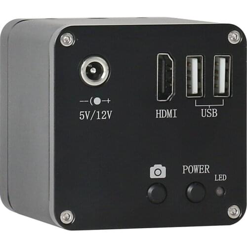 8MP 4K 1080P 60FPS HDMI Soldering Measurement Video Microscope Camera U Disk Storage Video Recorder C Mount Camera