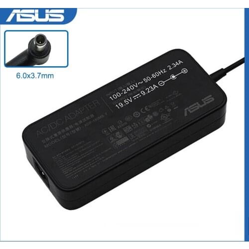 ADP-180MB 19.5V 9.23A 180W 6.0x3.7mm Laptop AC Adapter Power Charger For Asus GL703GS GX501 GX501GI GX501VI GM501GS GL504GS