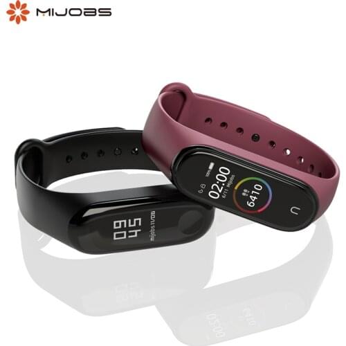 Mi Band 3 4 Accessories Silicone Wrist Strap for Xiaomi Mi Band 3 Mi3 Smart Bracelet Watch Miband 3 Wristband Miband 4