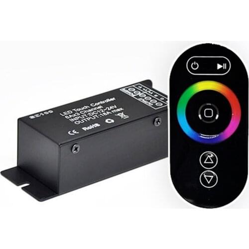 12VDC 24VDC Wi-Fi Bluetooth Remote Control Music Wireless 20Key 24Key Color Wheel RGB RGBW Controller
