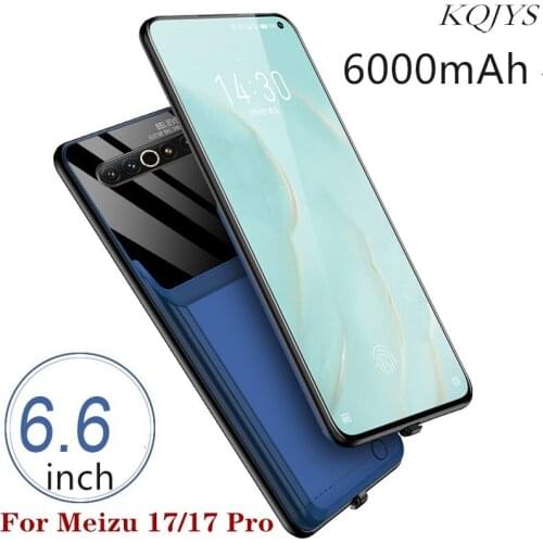 KKQJYS Portable Battery Charger Cases For MeiZu 17 Pro External Power Bank Battery Charging Cover For Meizu 17 Battery Case