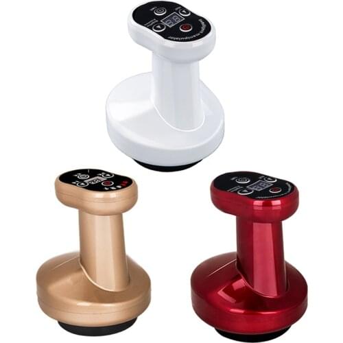 Body Massager Suction Scraping Electric Vacuum Cupping Fat Removal Acupoint Detoxifies Guasha Massage Relieve Stress 9 Gear USB