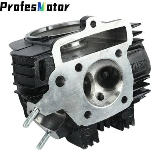 Motorcycle Cylinder Head For 52.4mm Bore lifan 125 LF 125cc Horizontal Kick Starter Engines Dirt Pit Bikes Atv Quad Parts