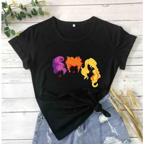 Halloween Witch Hat graphic women fashion cotton hipster party street style t shirt top holiday gift night smell children tees