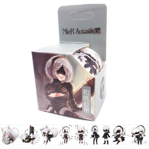 New Arrived Nier: Automata Stickers Classic Fashion Stickers For Book Car Suitcase Cool Laptop Anime Skateboard Sticker