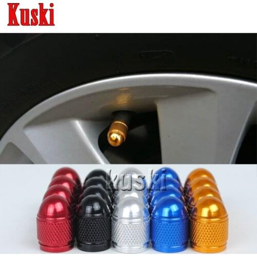 4Pcs/Lot Car Tire Wheel Valve Cap For Volkswagen VW Polo Passat B5 B6 CC Golf 4 5 6 7 Touran T5 Tiguan Bora Scirocco Accessories