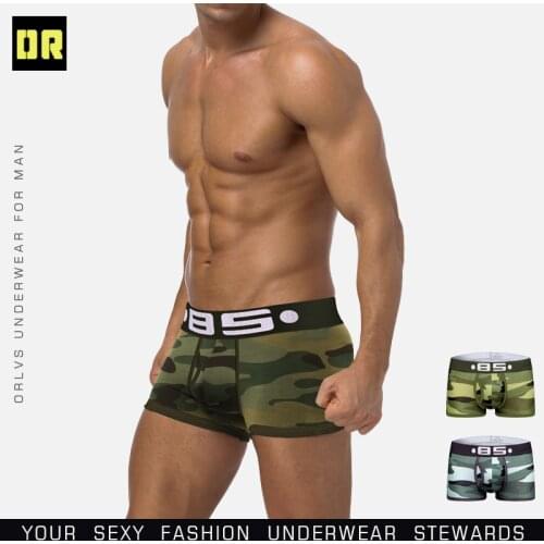 BS Male Men Underwear Men Boxer Men Underpants Man Panties Comfortable Breathable Cuecas Cotton Male Underwear Sexy Boxer