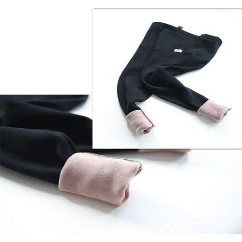 The New Women clothing maternity clothes winter Leggings thickened with velvet pregnant women trousers warm pants