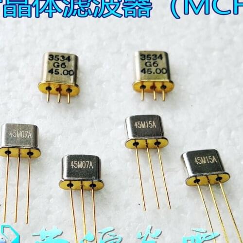 New 5PCS/LOT 45M15A MCF frequency components UM-1/45R15AZ/3dB+7.5KHZ