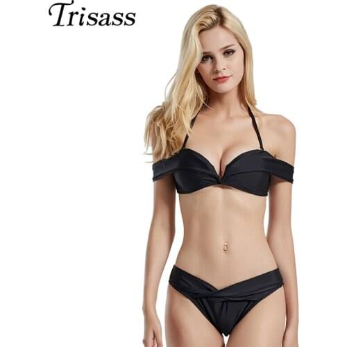 Trisass Black Swimwear