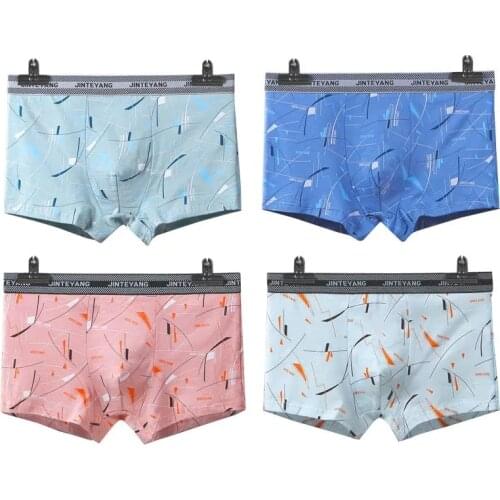 2021 High Quality Underwear Men Cotton Boxer Mens Panties Men Underwear Boxers Boxer Shorts Boxershorts Printed Underpants 4XL