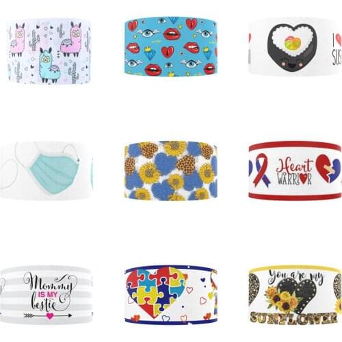 Healthy Grosgrain Ribbon Fabric Gift Wrapping DIY Sewing Wrapping Art Sewing Bow-knot Crafts Home Packing,5Yc18522