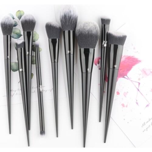 1pc K Makeup brushes Powder blending 3d foundation make up brush Flame Blusher eye detail shadow crease contour professional