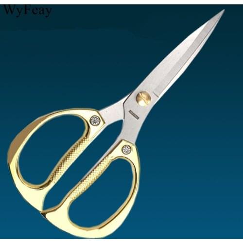 8 inch High quality Professional Sewing Scissors Cuts Straight and Fabric Clothing Tailors Scissors Household office scissors