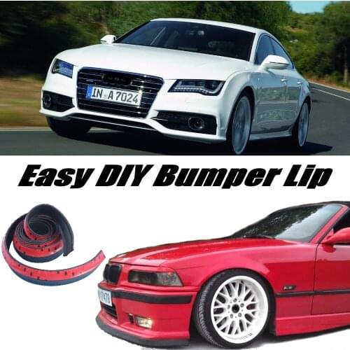 Bumper Lip Lips For Audi A7 S7 RS7 4G 2010~2016 / Front Skirt Spoiler For Car Tuning / The Stig Recommend Body Kit + Strip