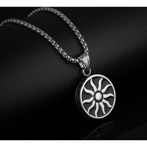 Personalized Boy the Pendants Necklace for Men Stainless Steel Chain Fashion Mens Jewelry Style Brand Fate Love