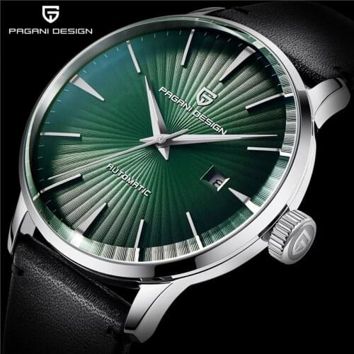 PAGANI Design 2770 Mens Watches Classic Mechanical Leather Watch Men Top Brand Luxury Business Waterproof Clock reloj hombre
