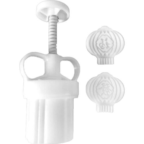 Mooncake Mold 50g Cake Cookie Mould Cutter Hand Pressure Lantern Stamps Baking Accessories Mid-Autumn Festival
